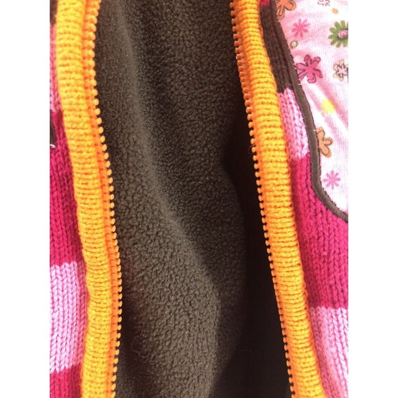 Me Too Size 3-6M Sweater Zip Up Romper - Picture 4 of 7